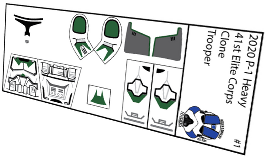 41st Elite Corps Clone Heavy Phase 1