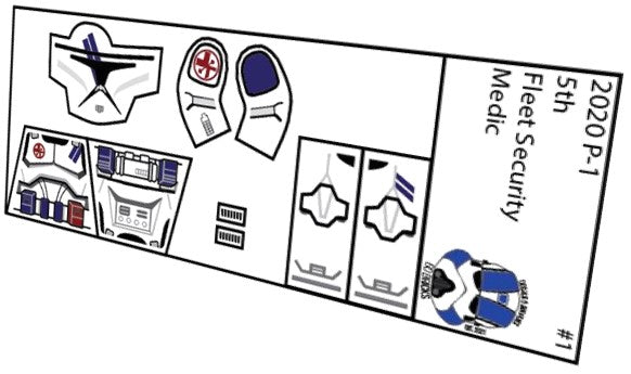 5th Fleet Medic Clone Trooper