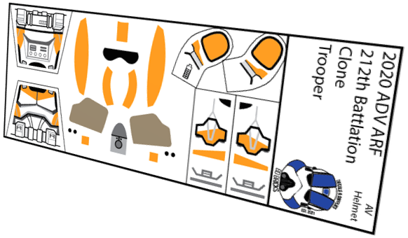 212th Attach Battalion Clone ADV ARF