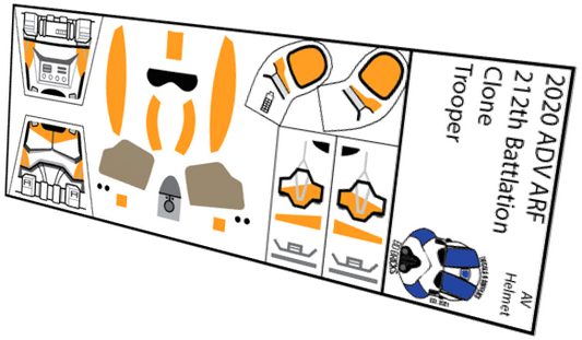 212th Attach Battalion Clone ADV ARF