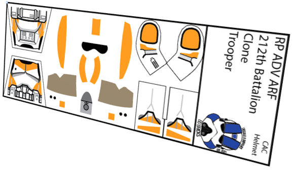 212th Attach Battalion Clone ADV ARF