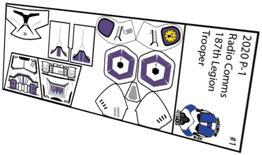 187th Legion Radio Comms Clone Trooper