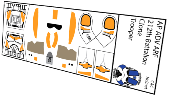 212th Attach Battalion Clone ADV ARF