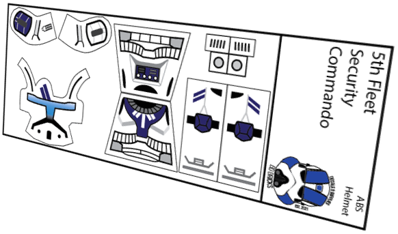 5th Fleet Clone Commando