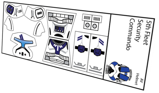 5th Fleet Clone Commando