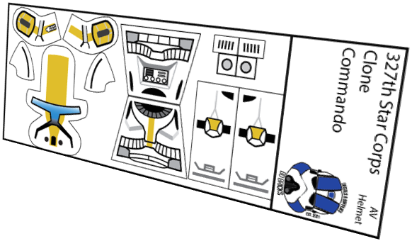 327th Star Corps Clone Commando