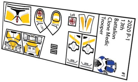 13th Battalion Medic Clone Trooper