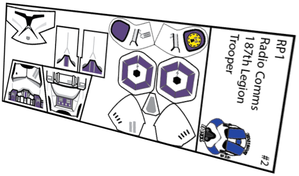 187th Legion Radio Comms Clone Trooper