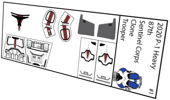 87th Sentinel Corps Clone Heavy Phase 1