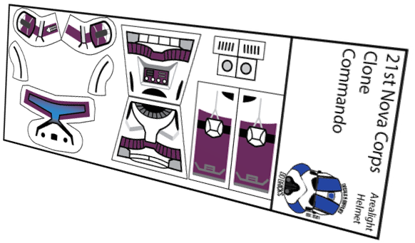 21st Nova Corps Clone Commando