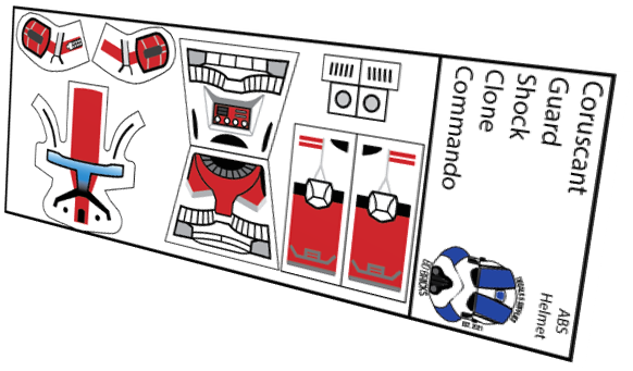 Coruscant Guard Shock Clone Commando