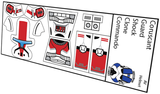 Coruscant Guard Shock Clone Commando
