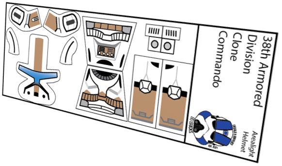 38th Armored Division Clone Commando