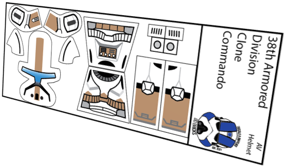 38th Armored Division Clone Commando