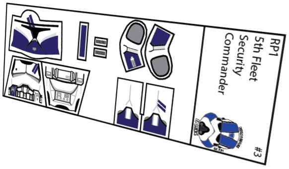 5th Fleet Commander Clone Trooper