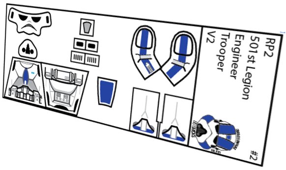 501st Legion Engineer Trooper V2