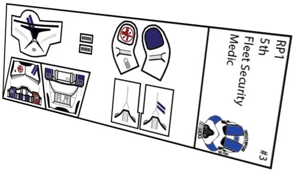 5th Fleet Medic Clone Trooper