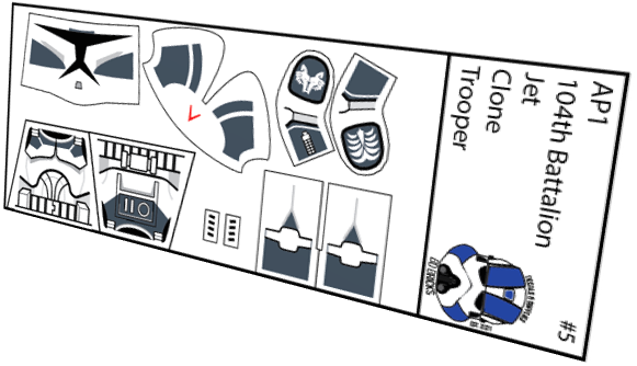 104th Battalion Jet Clone Trooper