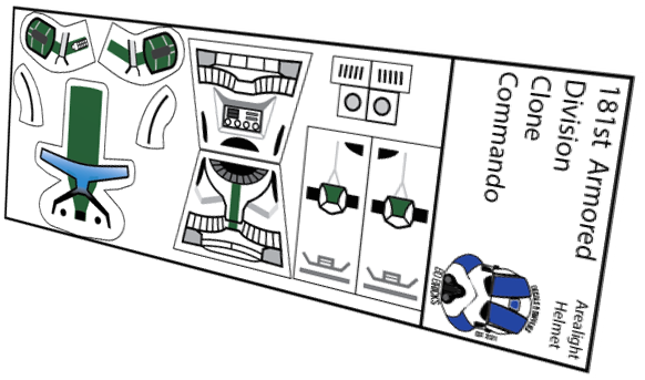 181st Armored Division Clone Commando