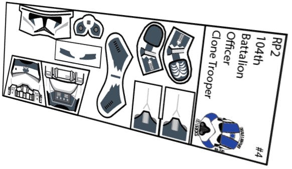 104th Battalion Officer Clone Trooper