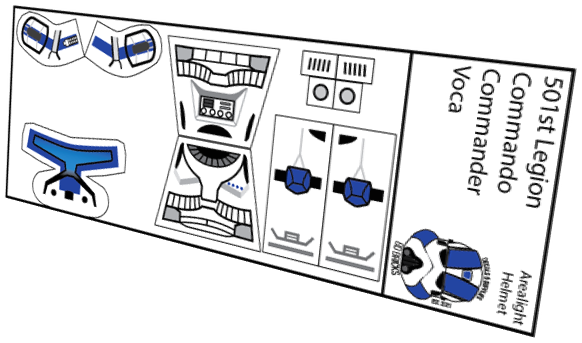 501st Legion Commando Commander Voca