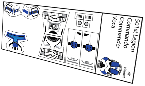501st Legion Commando Commander Voca