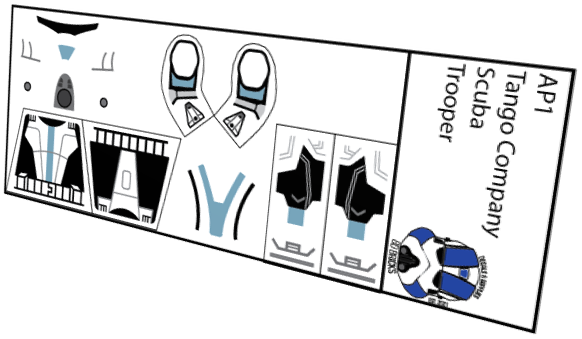 Tango Company Scuba Clone Trooper