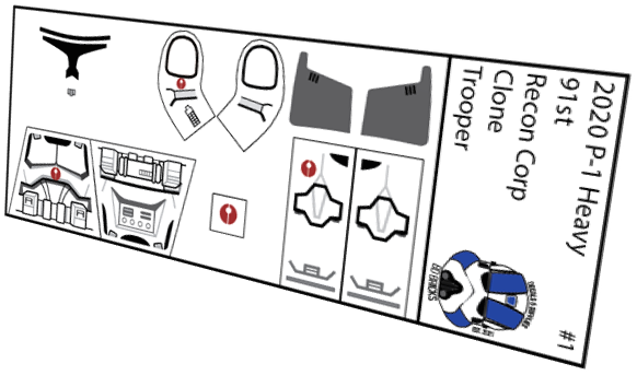 91st Recon Corps Clone Heavy Phase 1