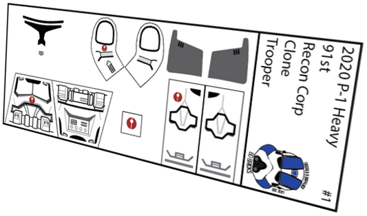 91st Recon Corps Clone Heavy Phase 1