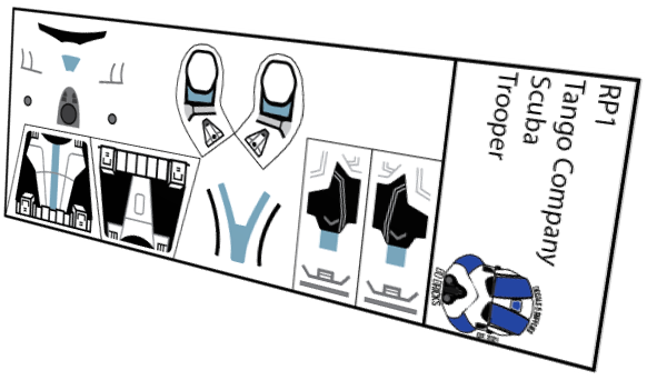 Tango Company Scuba Clone Trooper
