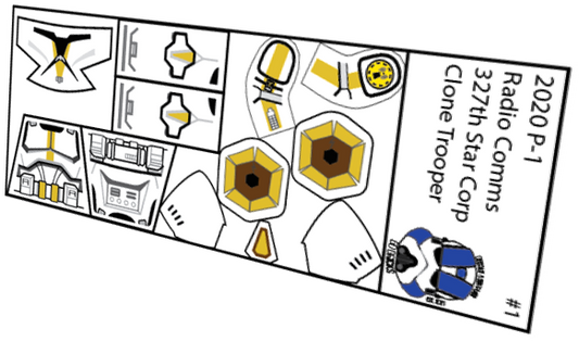 327th Star Corps Radio Comms Clone Trooper