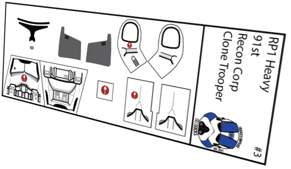 91st Recon Corps Clone Heavy Phase 1
