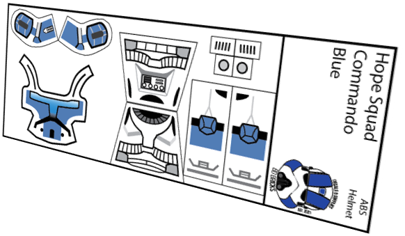 HOPE Squad Commando Blue