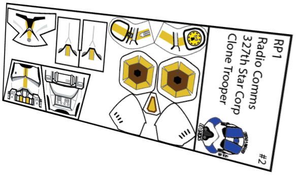 327th Star Corps Radio Comms Clone Trooper