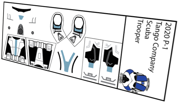 Tango Company Scuba Clone Trooper