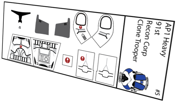 91st Recon Corps Clone Heavy Phase 1