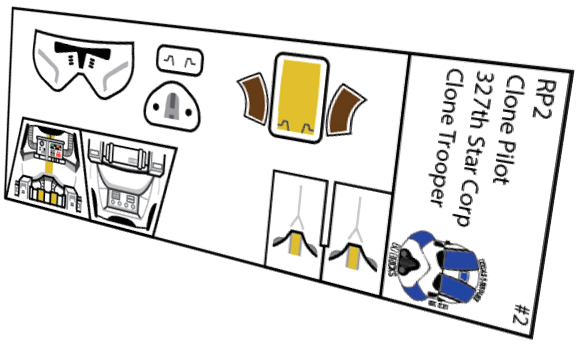 327th Star Corps Phase 2 Pilot Clone Trooper