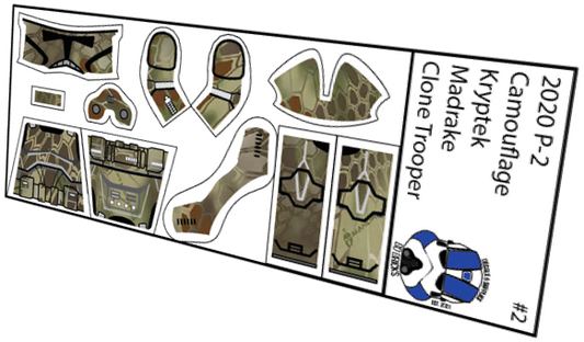Camouflage Kryptek Madrake Clone Trooper