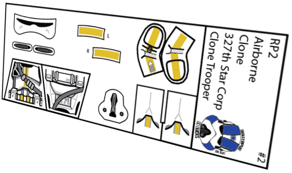 327th Star Corps Airborne Clone Trooper
