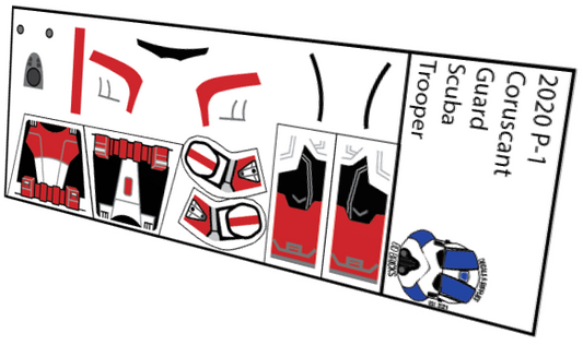 Coruscant Guard Shock Scuba Clone Trooper