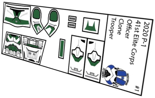 41st Elite Corps Officer Clone Trooper