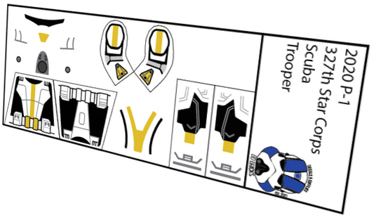 327th Star Corps Scuba Clone Trooper