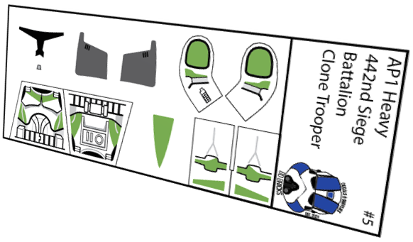 442nd Siege Battalion Clone Heavy Phase 1