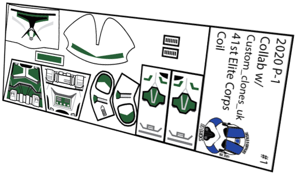 41st Elite Corps Coil (Custom_clones_uk x BD Bricks)
