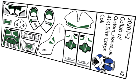 41st Elite Corps Coil (Custom_clones_uk x BD Bricks)