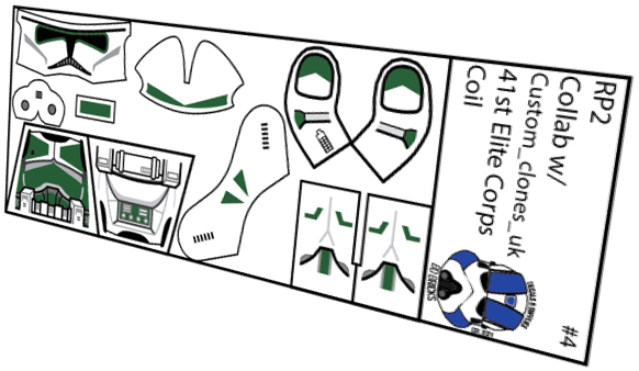 41st Elite Corps Coil (Custom_clones_uk x BD Bricks)