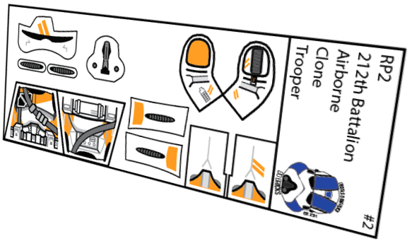 212th Battalion Airborne Clone Trooper