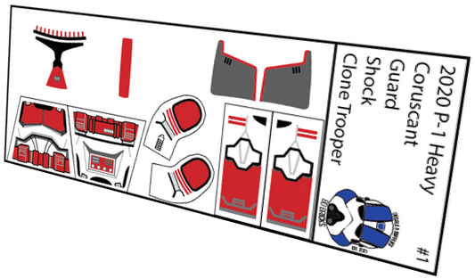 Coruscant Guard Shock Clone Heavy Phase 1