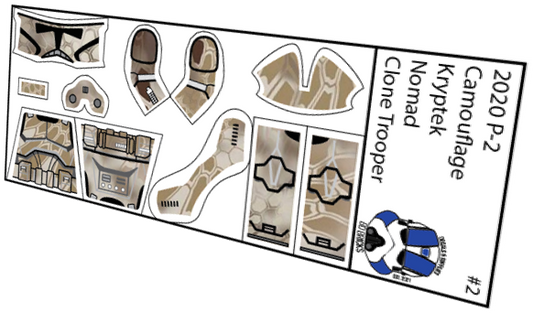 Camouflage Kryptek Nomad Clone Trooper
