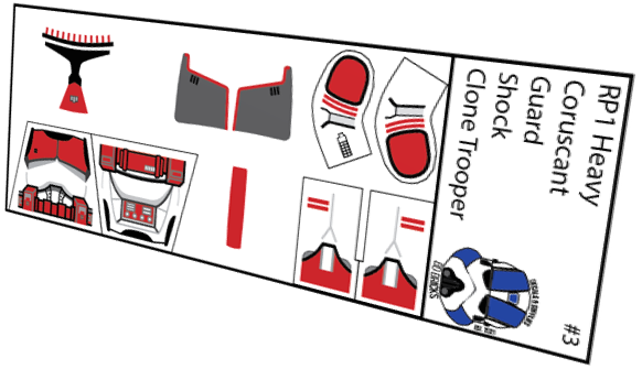 Coruscant Guard Shock Clone Heavy Phase 1
